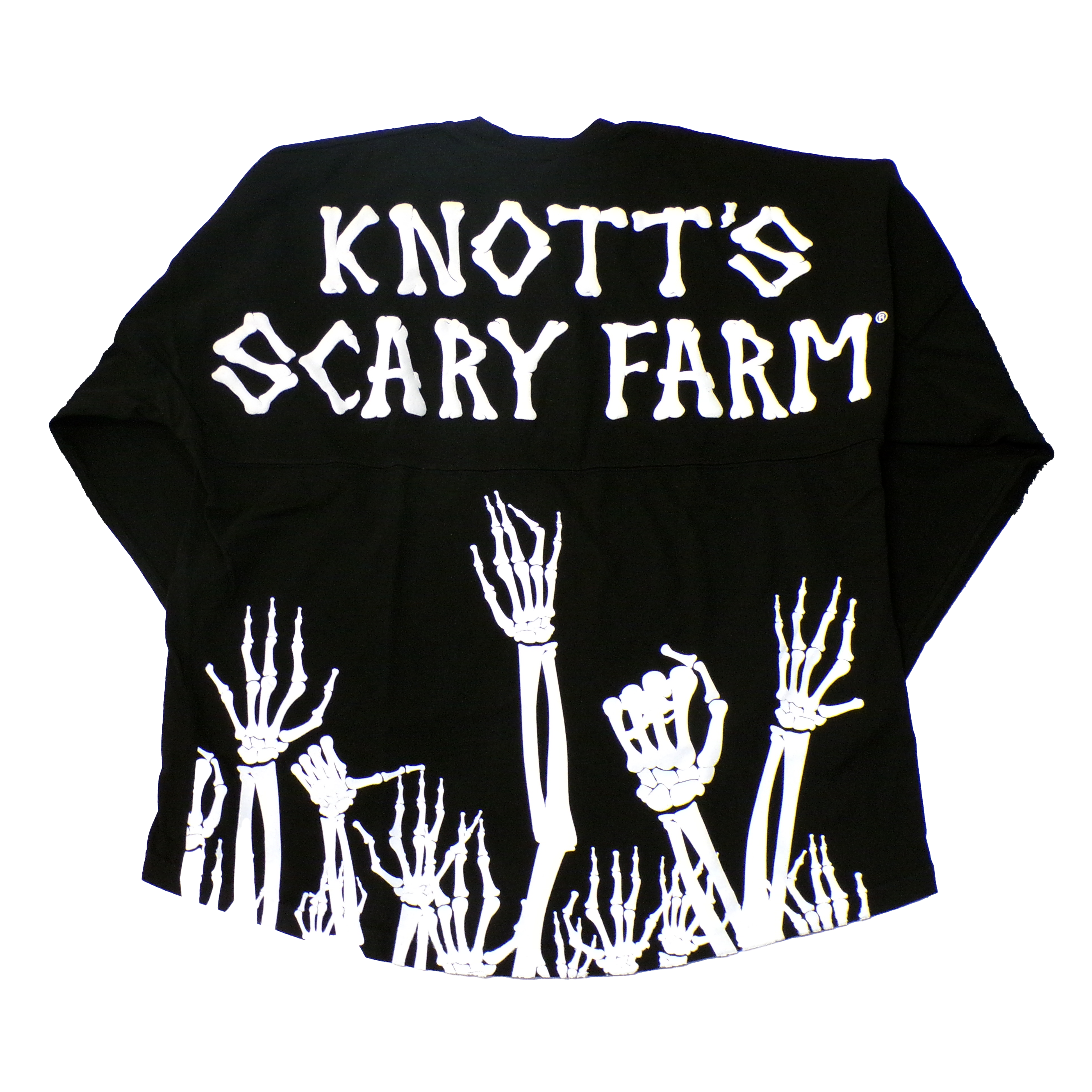 Knott's Scary Farm 2024 Skeleton Reach Spirit Jersey