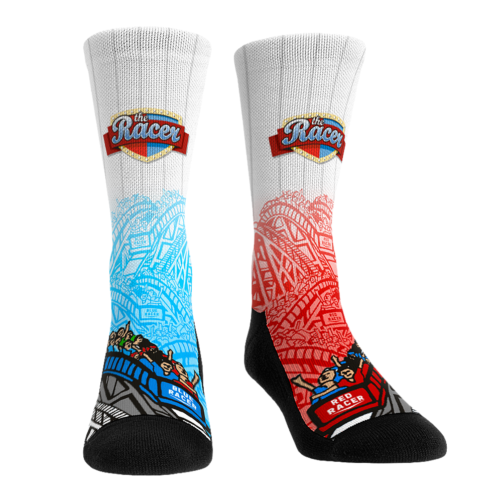 Kings Island The Racer Crew Socks
