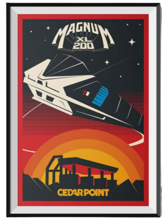 Cedar Point Magnum XL-200 Poster