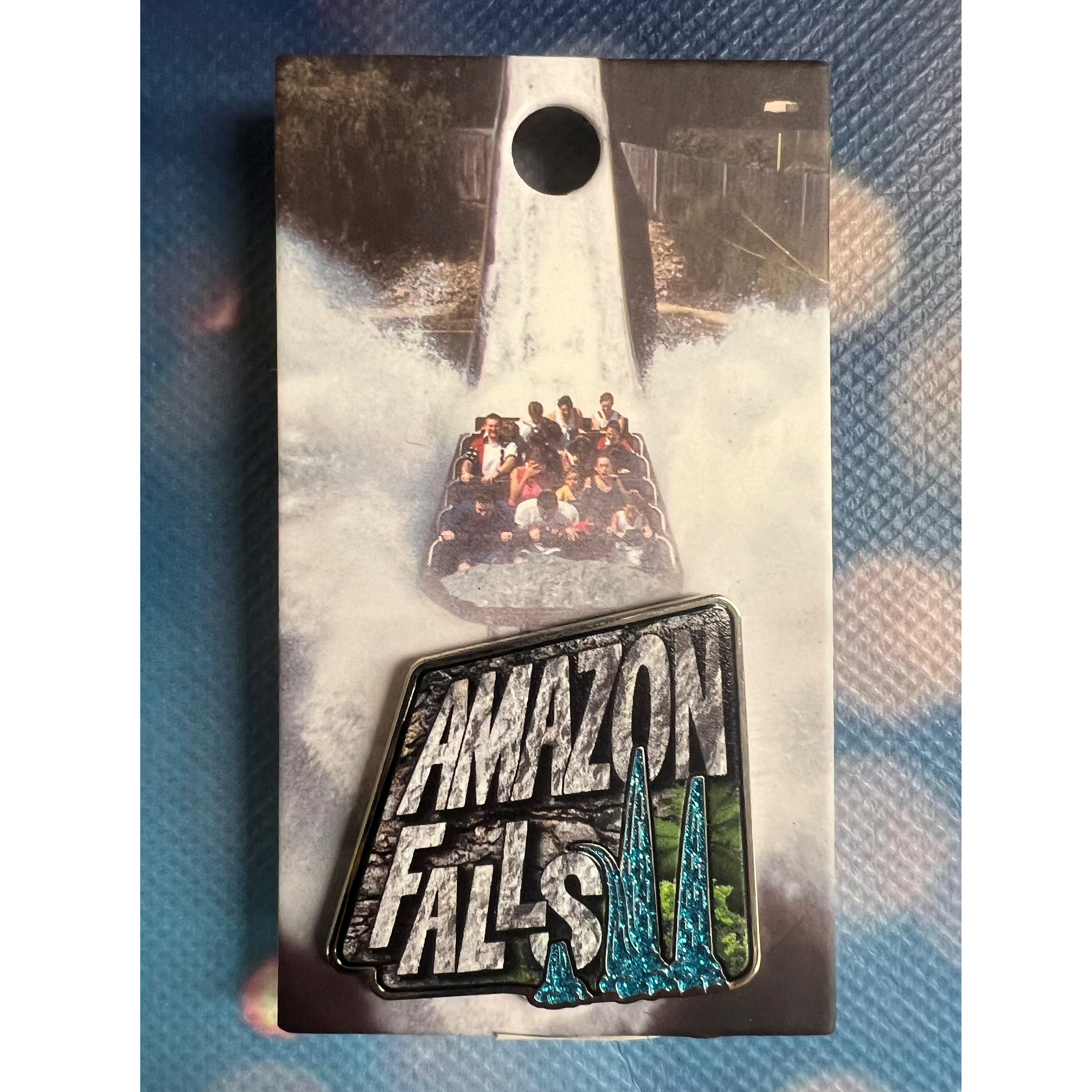 Kings Island 50th Anniversary Pin # 28 – Amazon Falls