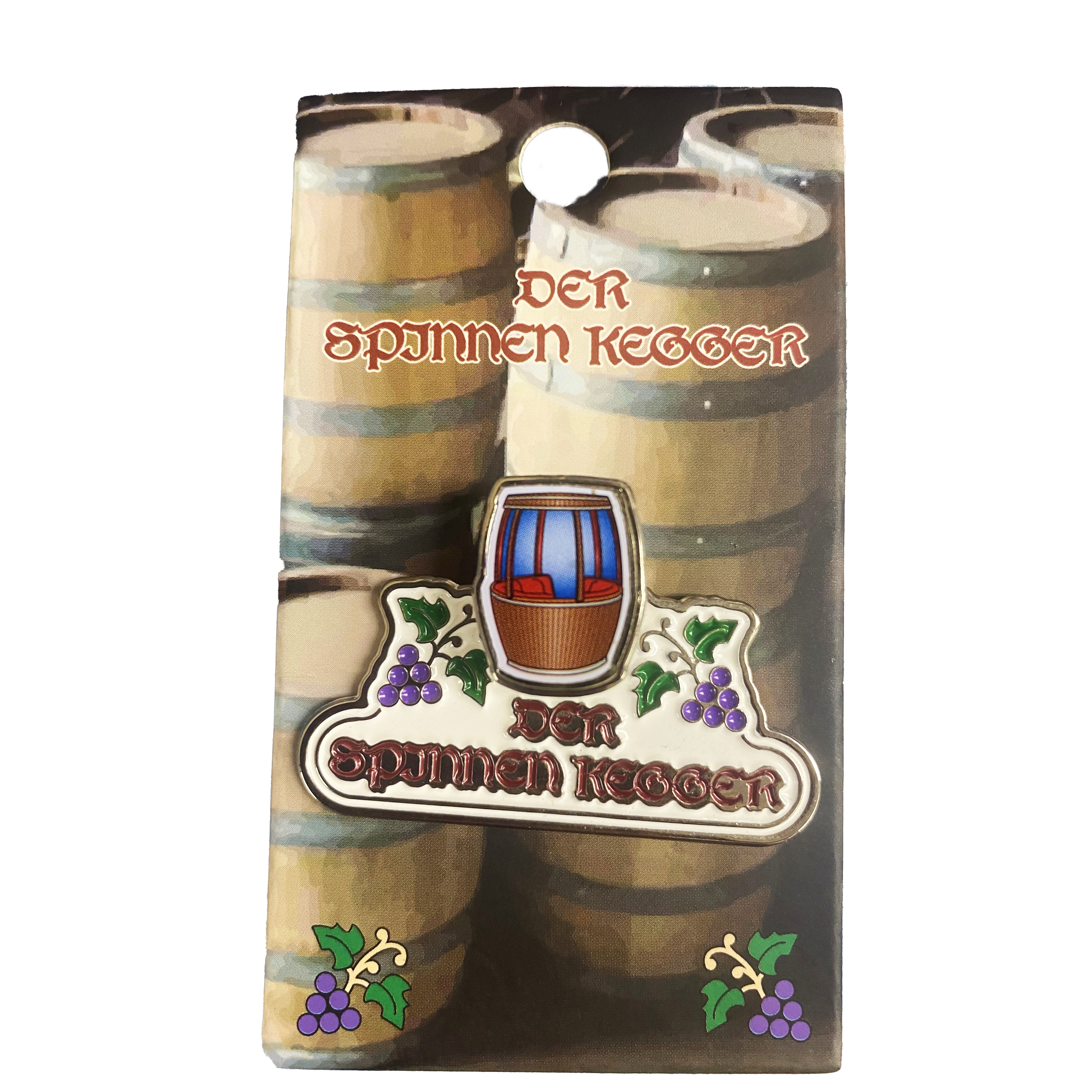 Kings Island 50th Anniversary Pin #9 - Der Spinnen Kegger