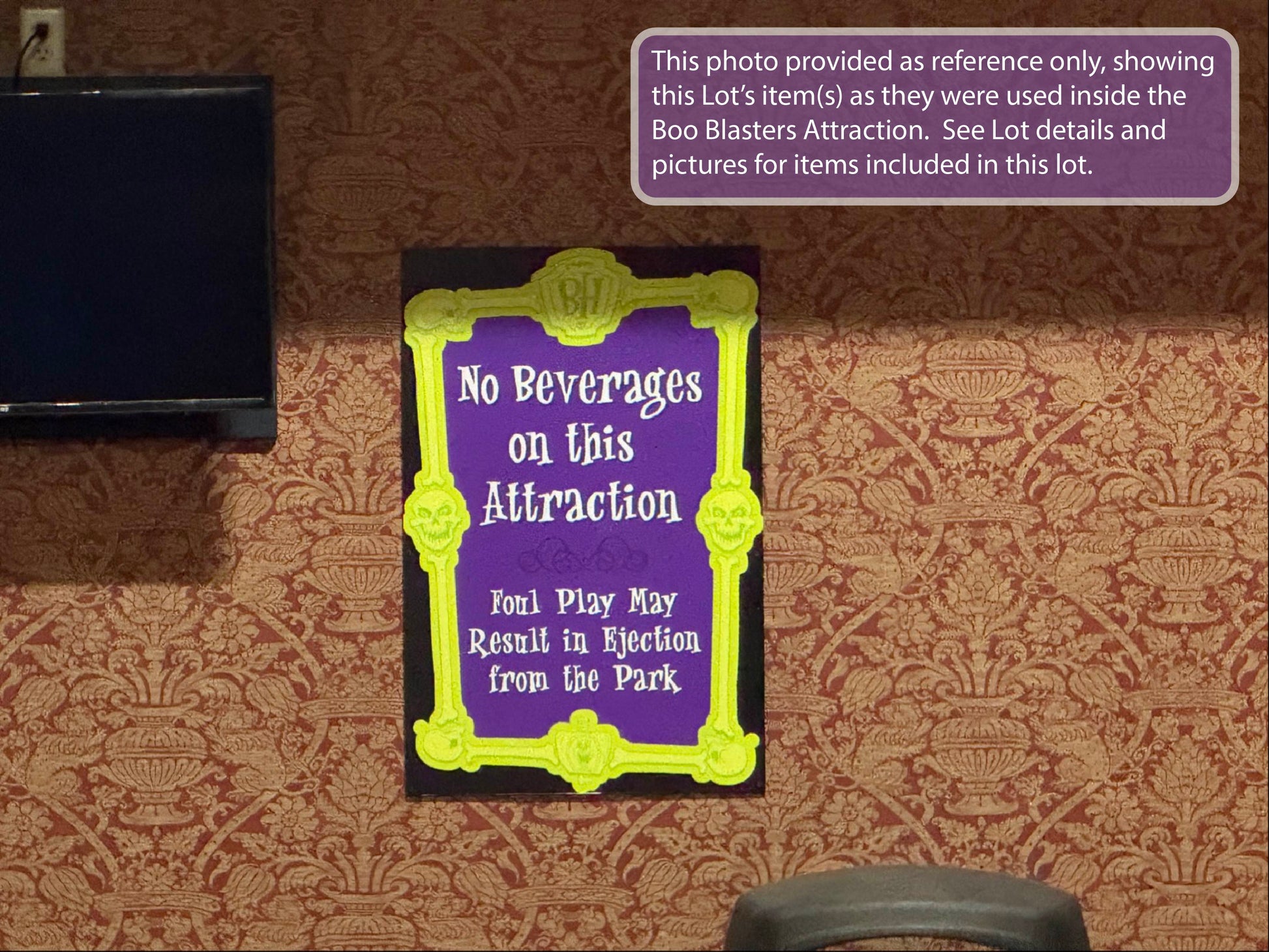 Lot # 1 – Queue Signage Package #1 - Queue Reference 1.1