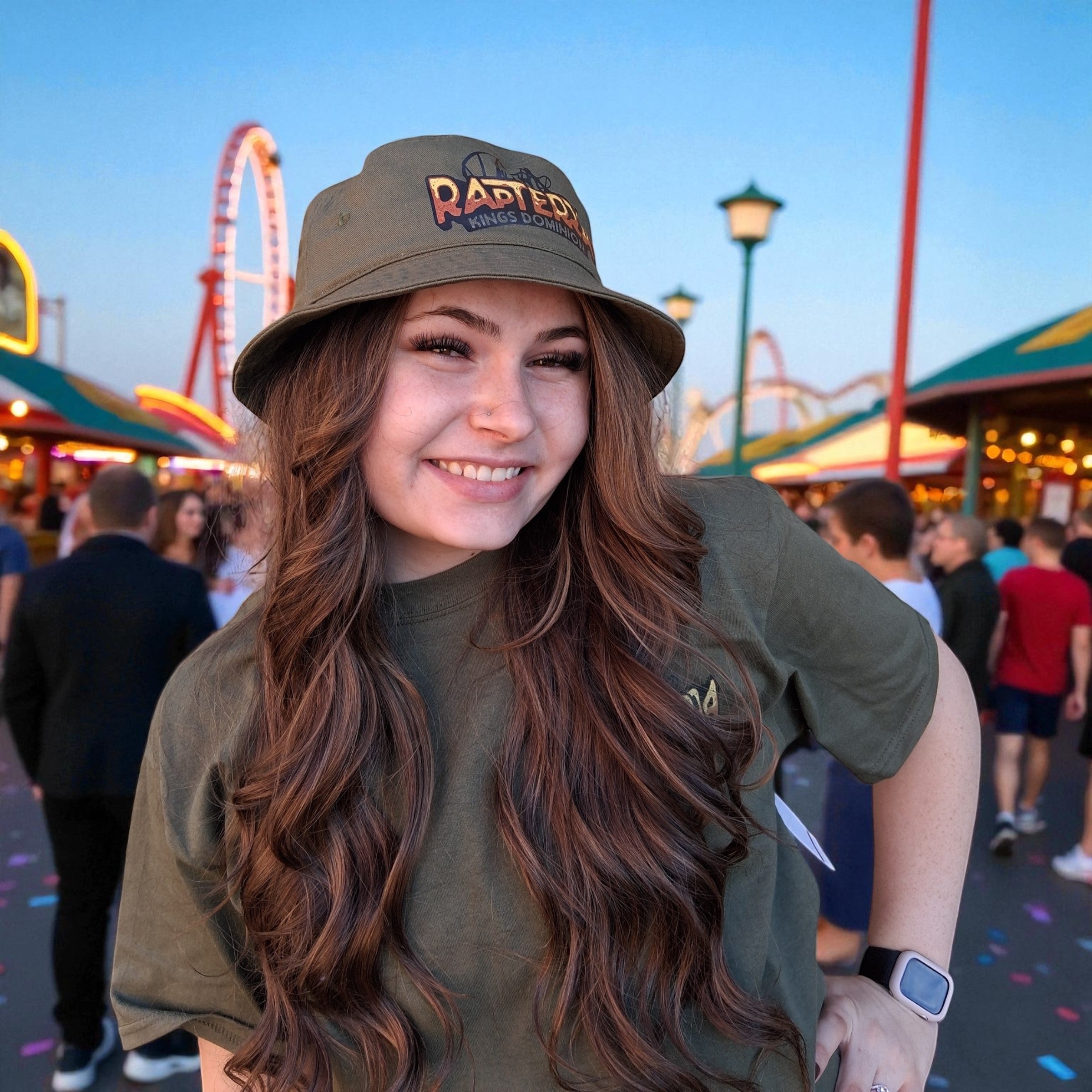 Kings Dominion Rapterra Bucket Hat