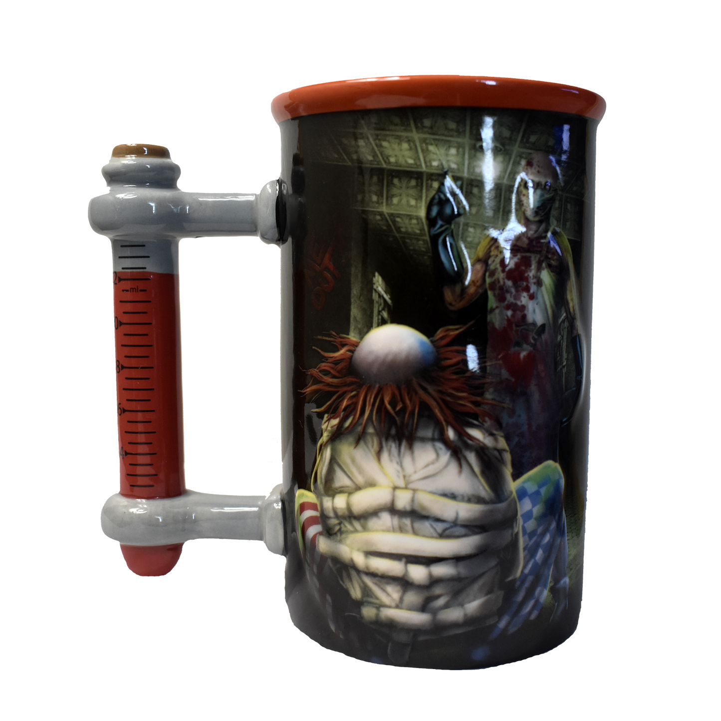 Fright Fest Asylum Clown Mug