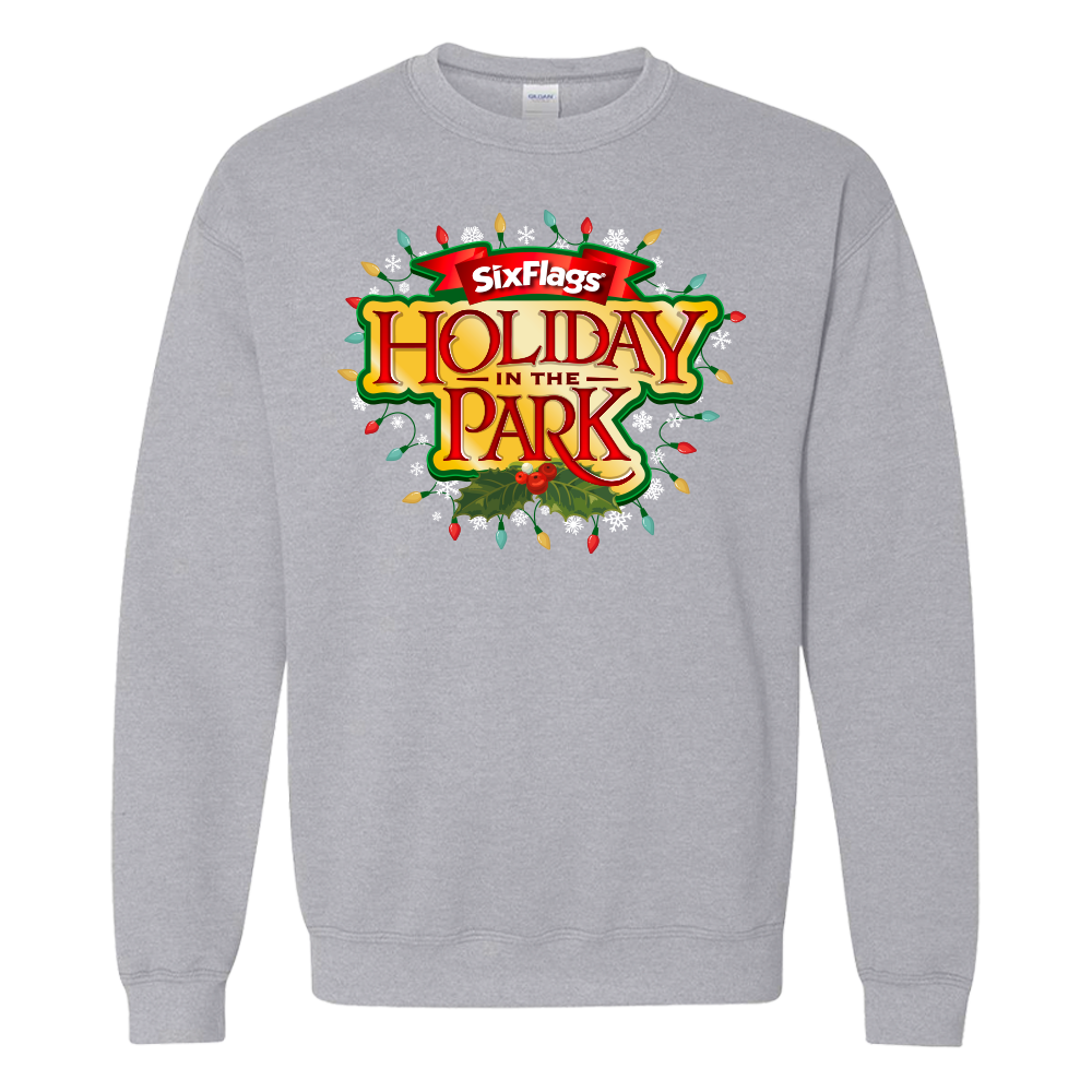 Holiday in the Park Unisex Sweatshirt - Grey