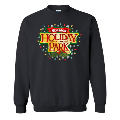 Holiday in the Park Unisex Sweatshirt - Black