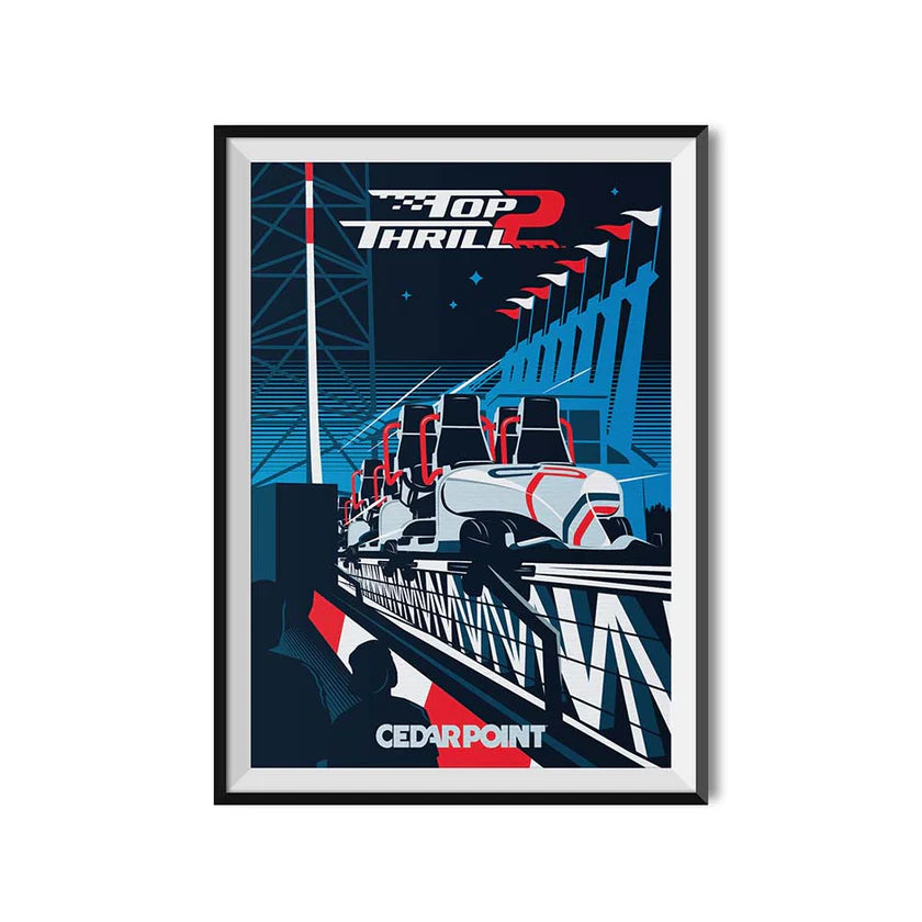 Cedar Point Top Thrill 2 Poster