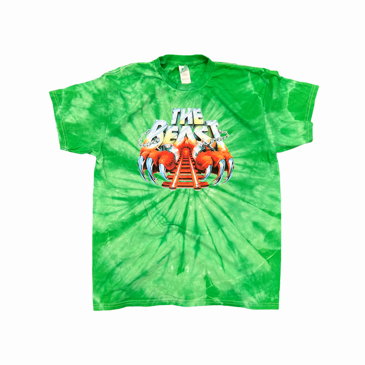Kings Island The Beast St. Patrick's Day Tie Dye Tee
