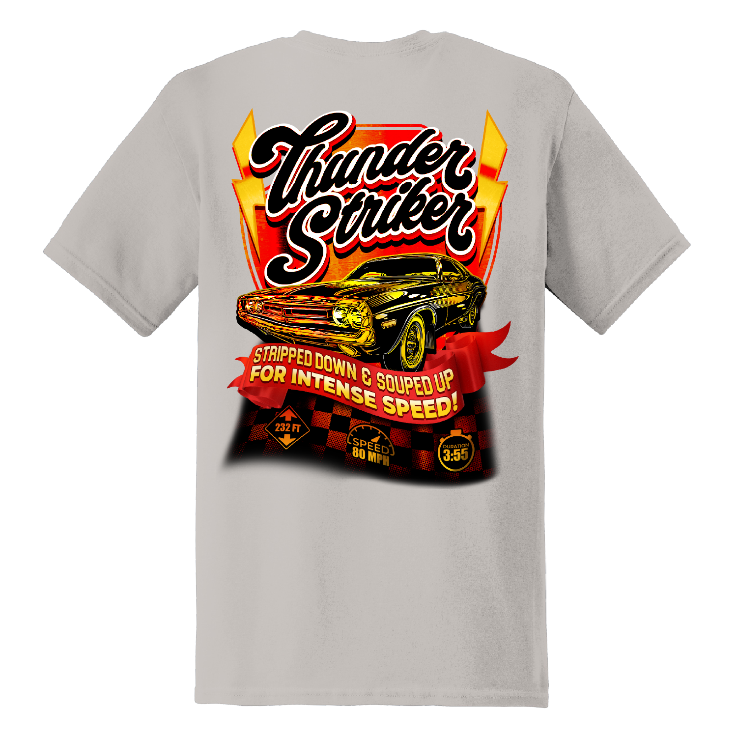 Carowinds Thunder Striker Men's Tee
