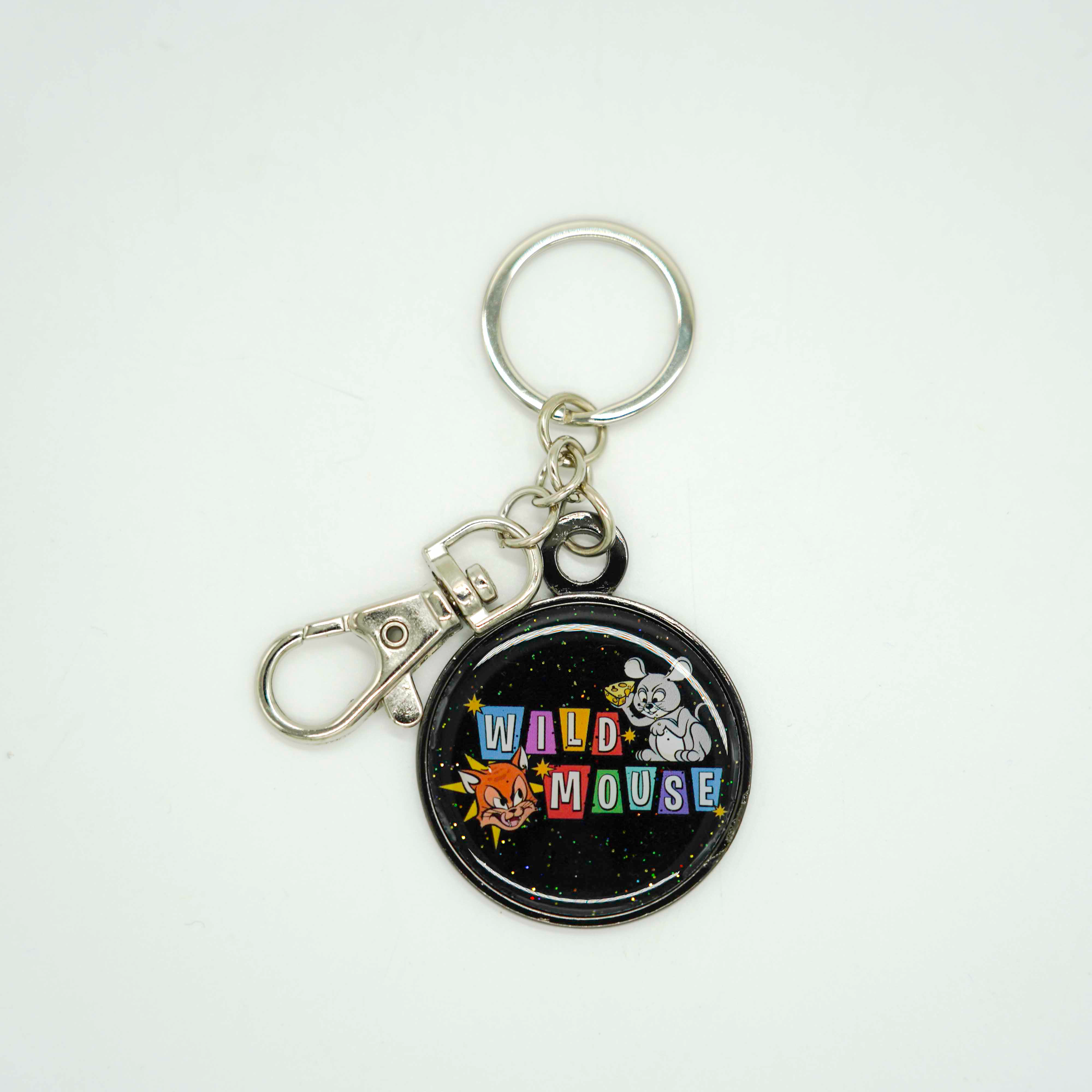 Cedar Point Wild Mouse Keychain
