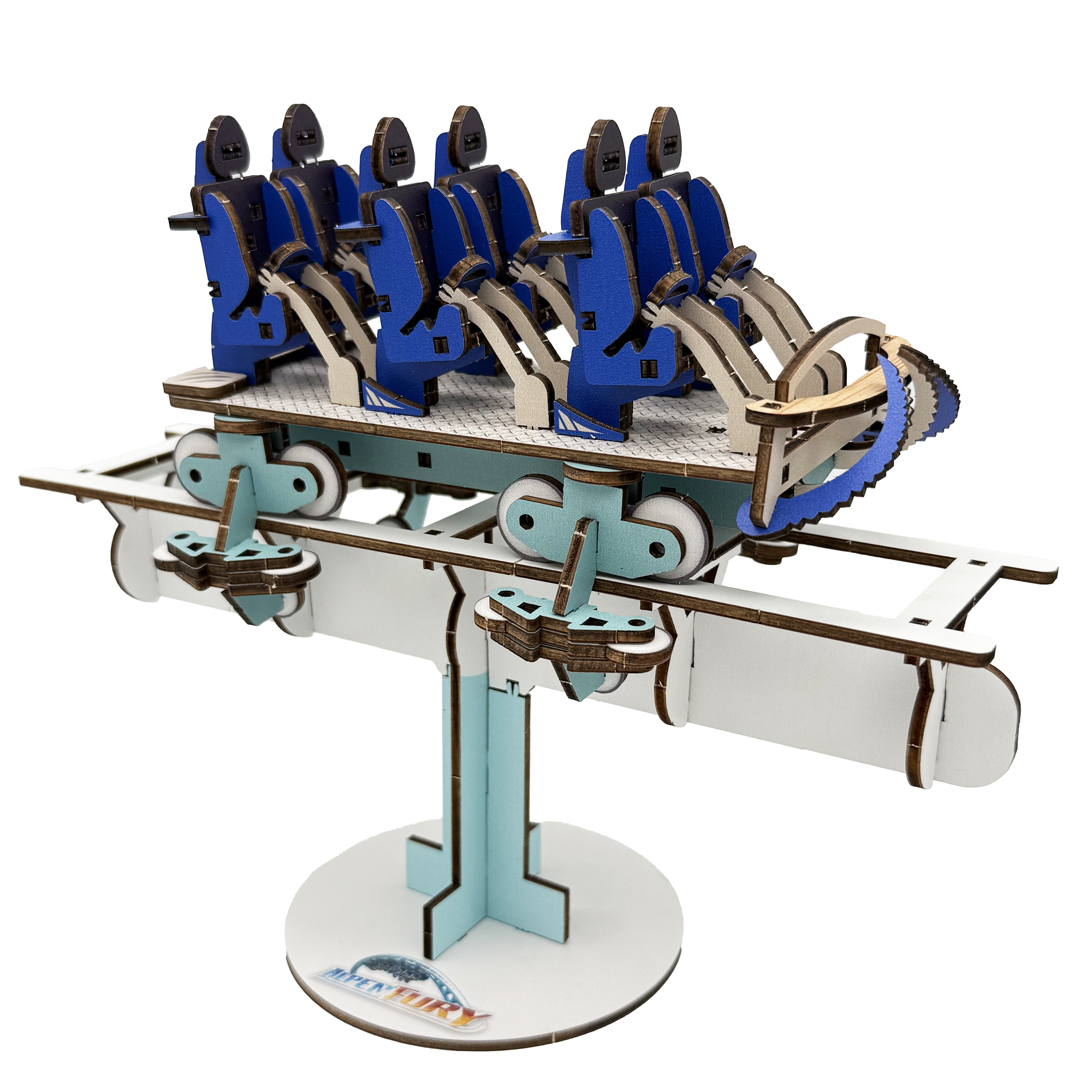 Canada's Wonderland AlpenFury Color Cutout