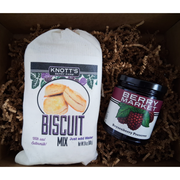 Knott's Berry Farm Biscuit Mix and Boysenberry Preserves Gift Box