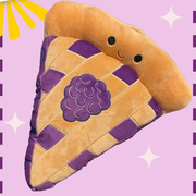 Knott's Berry Farm 15" Boysenberry Pie Slice Dessert Plush