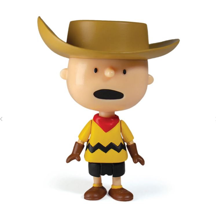 PEANUTS® Charlie Brown Cowboy ReAction Figure