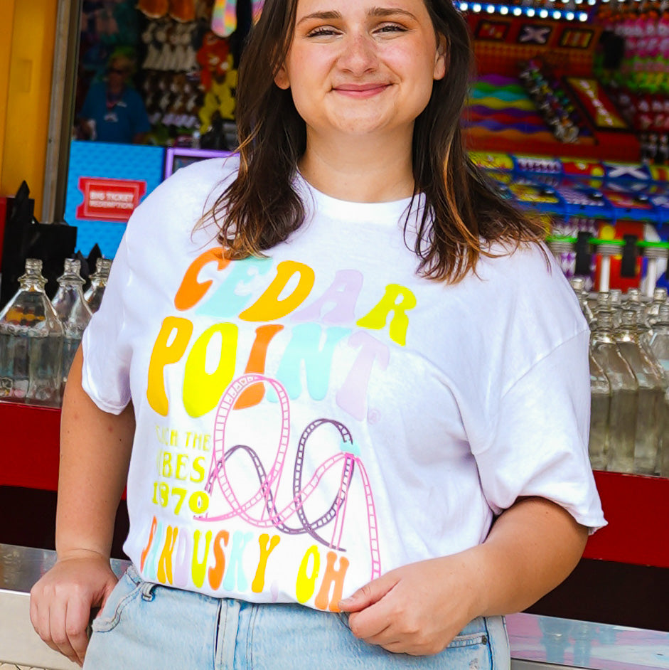 Cedar Point Coaster Vibes Tee