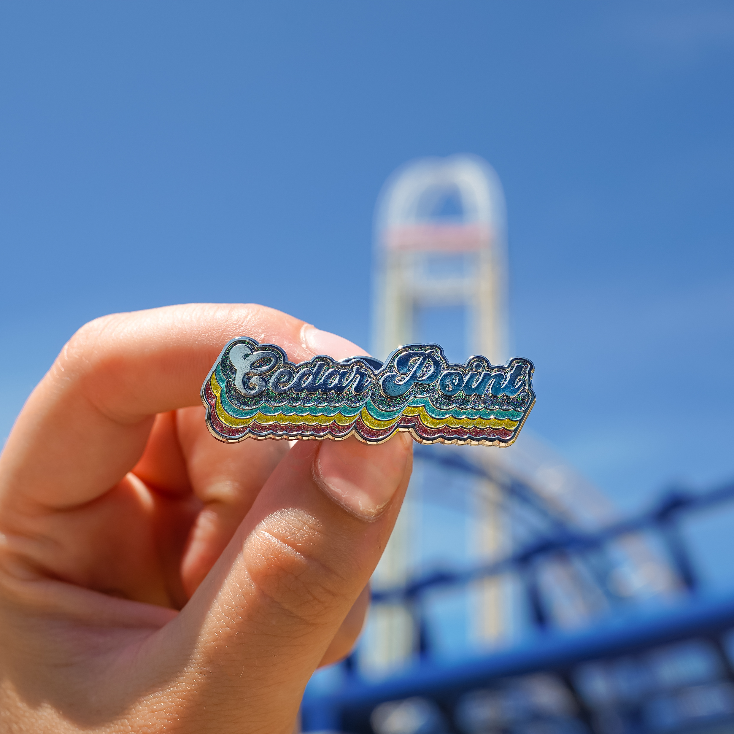 Cedar Point Bubble Waves Limited Edition Pin