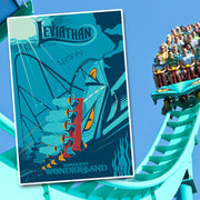 Canada's Wonderland Leviathan Poster