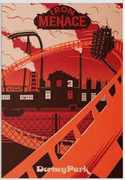 DORNEY PARK IRON MENACE POSTER