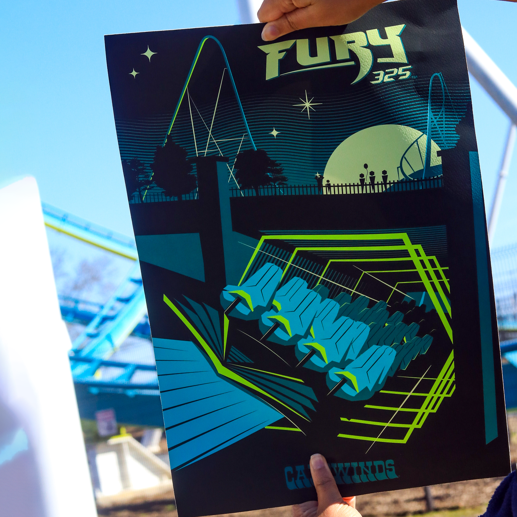 Carowinds Fury 325 Poster