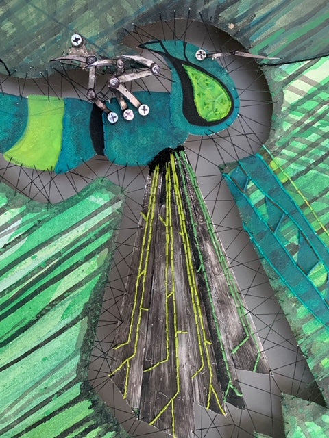 Carowinds Original Fury 325 Art Piece