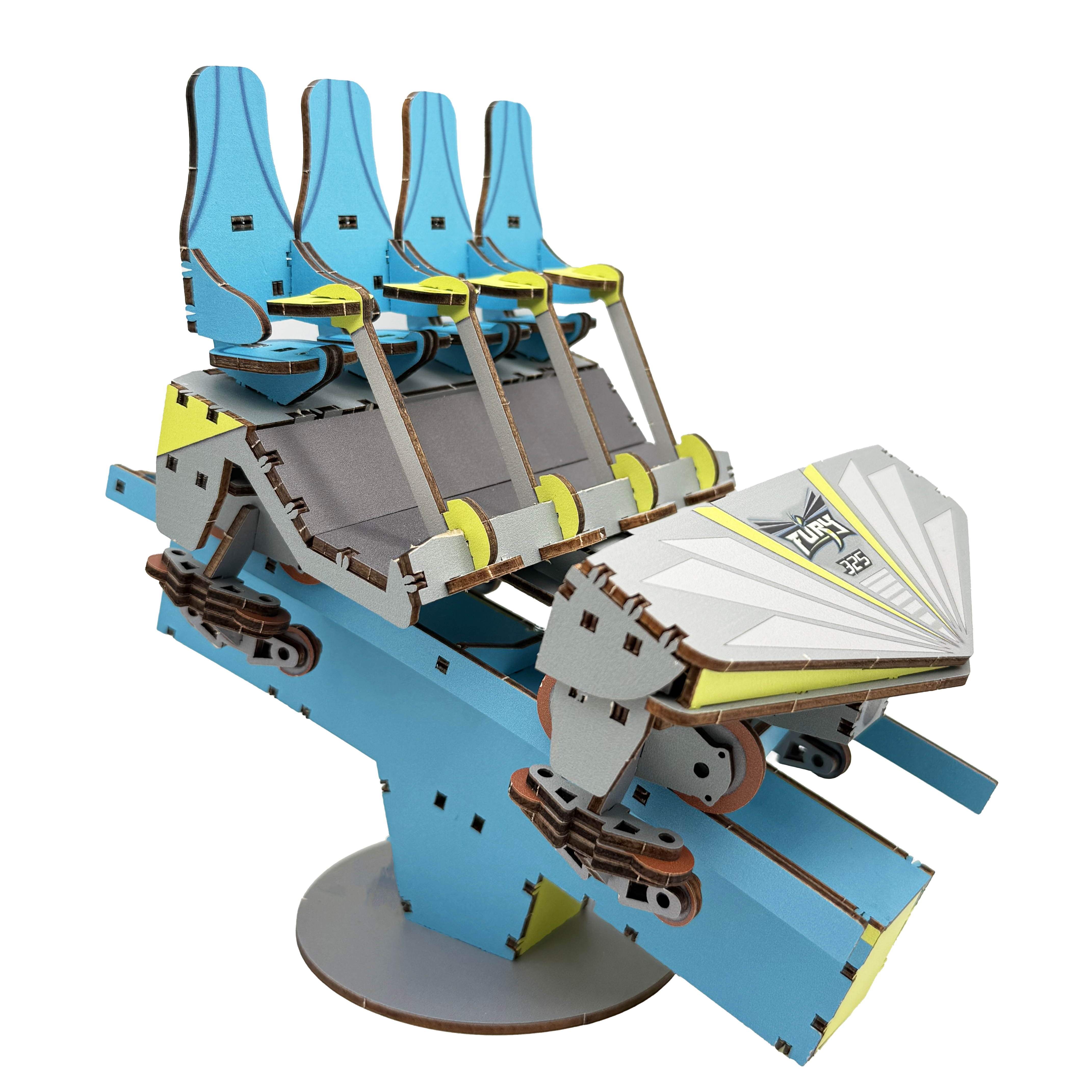 Carowinds Fury 325 Color Cutout