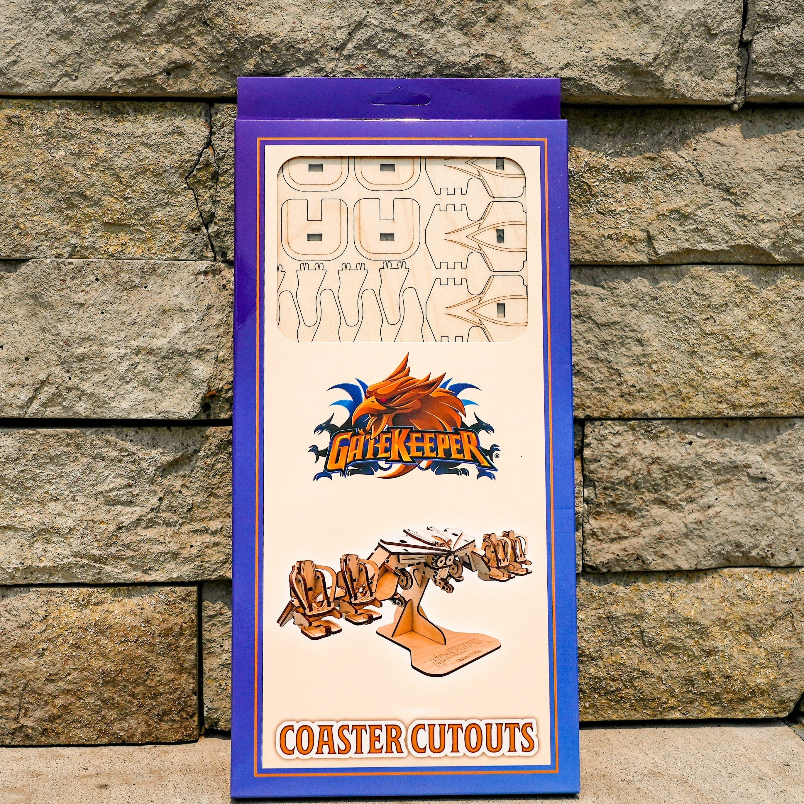 Cedar Point GateKeeper Front Car Coaster Cutout