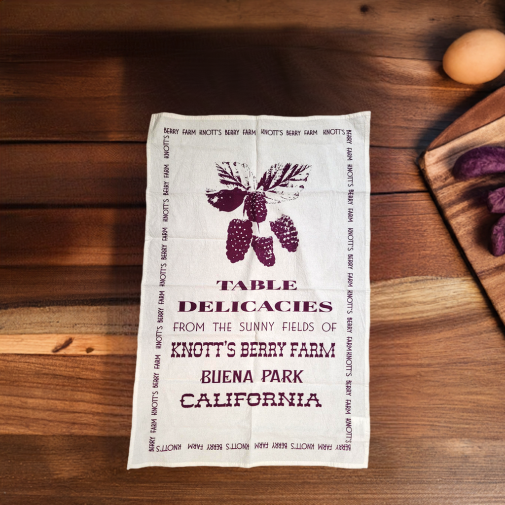 Knott's Berry Farm Boysenberry Tea Towel