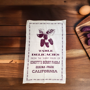 Knott's Berry Farm Boysenberry Tea Towel