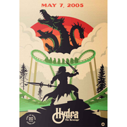Dorney Park 20th Anniversary Hydra Poster