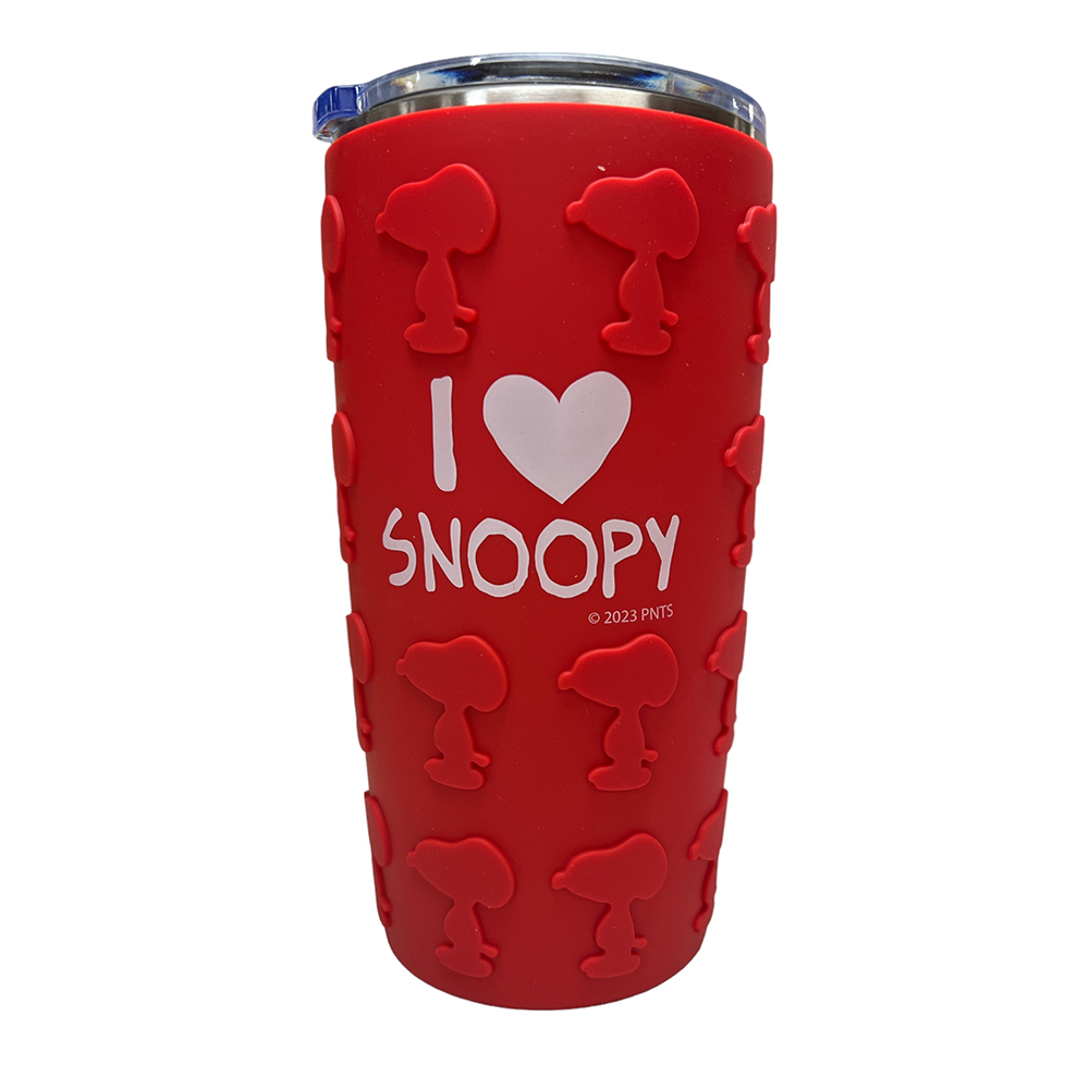 PEANUTS® 20 oz. I Love Snoopy Red Tumbler