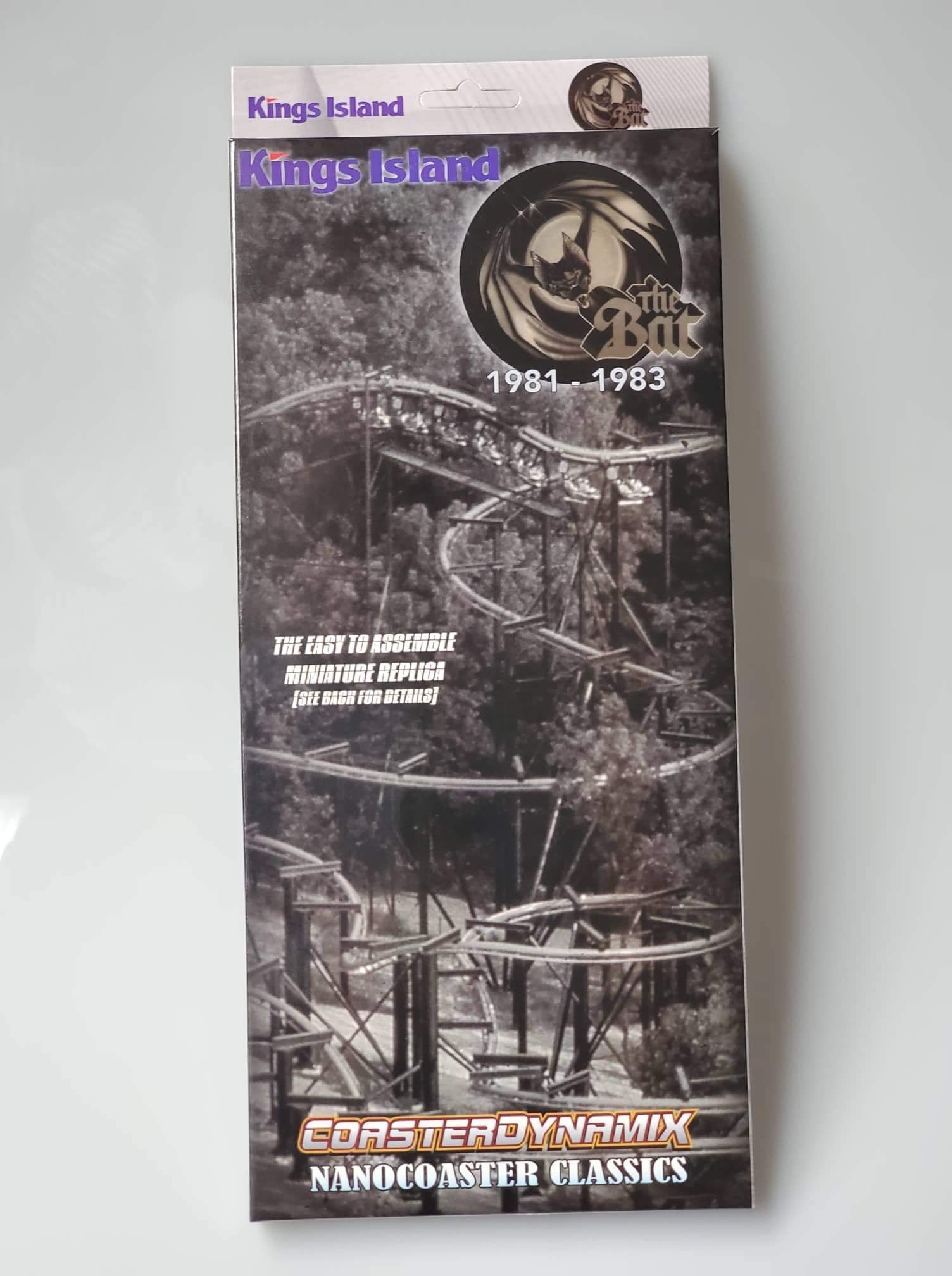 Kings Island The Bat 1981-1984 Nanocoaster