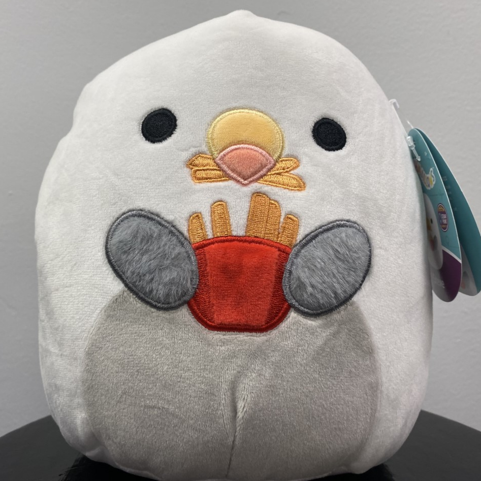 Cedar Point 8” Seagull with Fries  Squishmallow