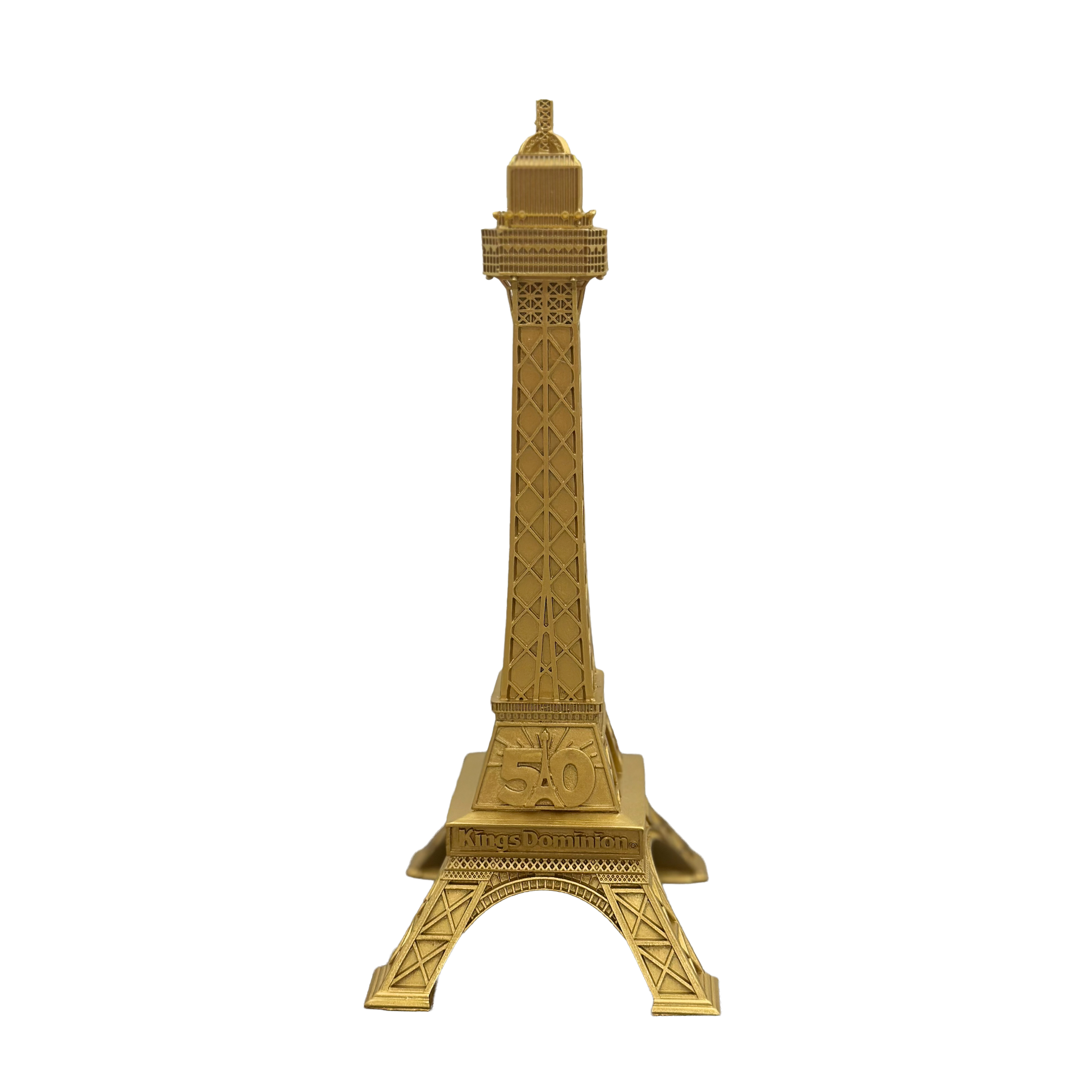 Kings Dominion Limited Edition 50th Anniversary Eiffel Tower Figure