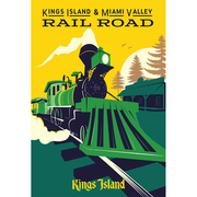 Kings Island KI & MV Railroad Poster