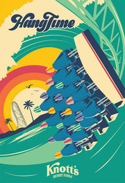 Knott's Berry Farm Hangtime Poster