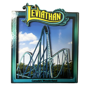 Canada's Wonderland Leviathan Wood Magnet