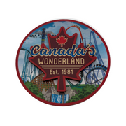 Canada's Wonderland Maple Leaf Magnet