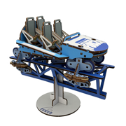 Cedar Point Millennium Force Color Cutout