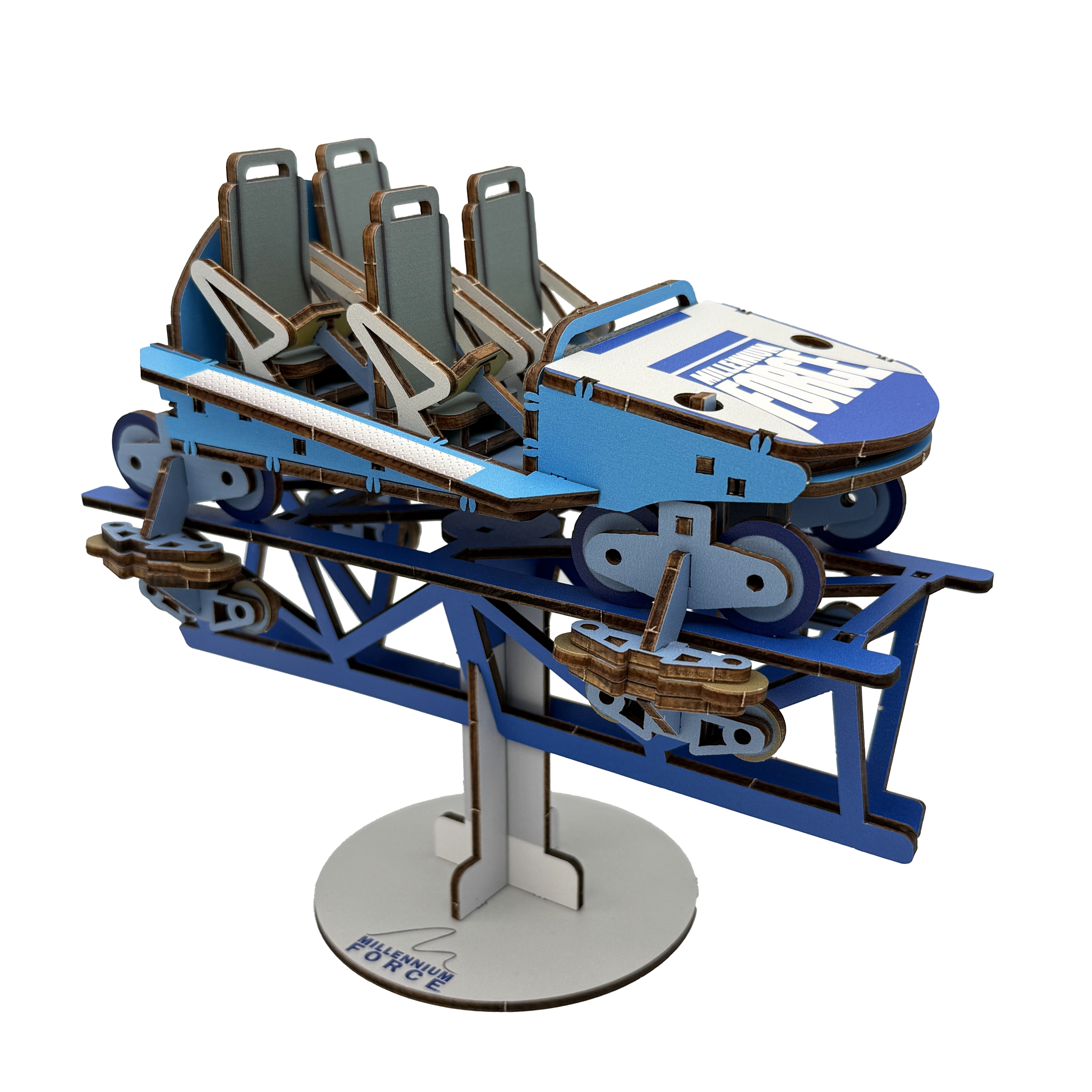 Cedar Point Millennium Force Color Cutout