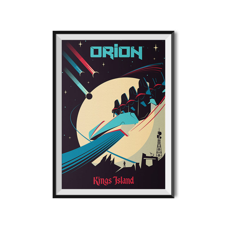 Kings Island Orion Poster