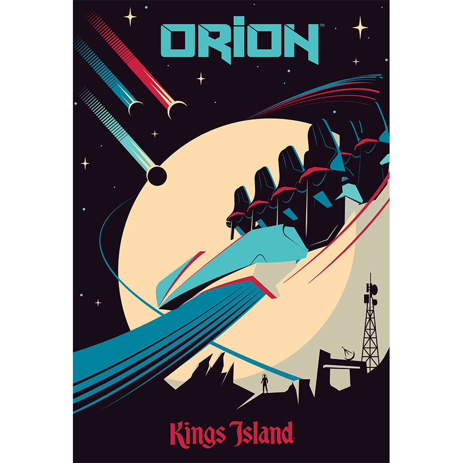 Kings Island Orion Poster