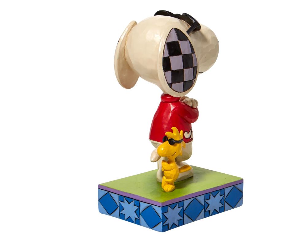 PEANUTS® by Jim Shore Enesco Snoopy Joe Cool and Woodstock Figurine