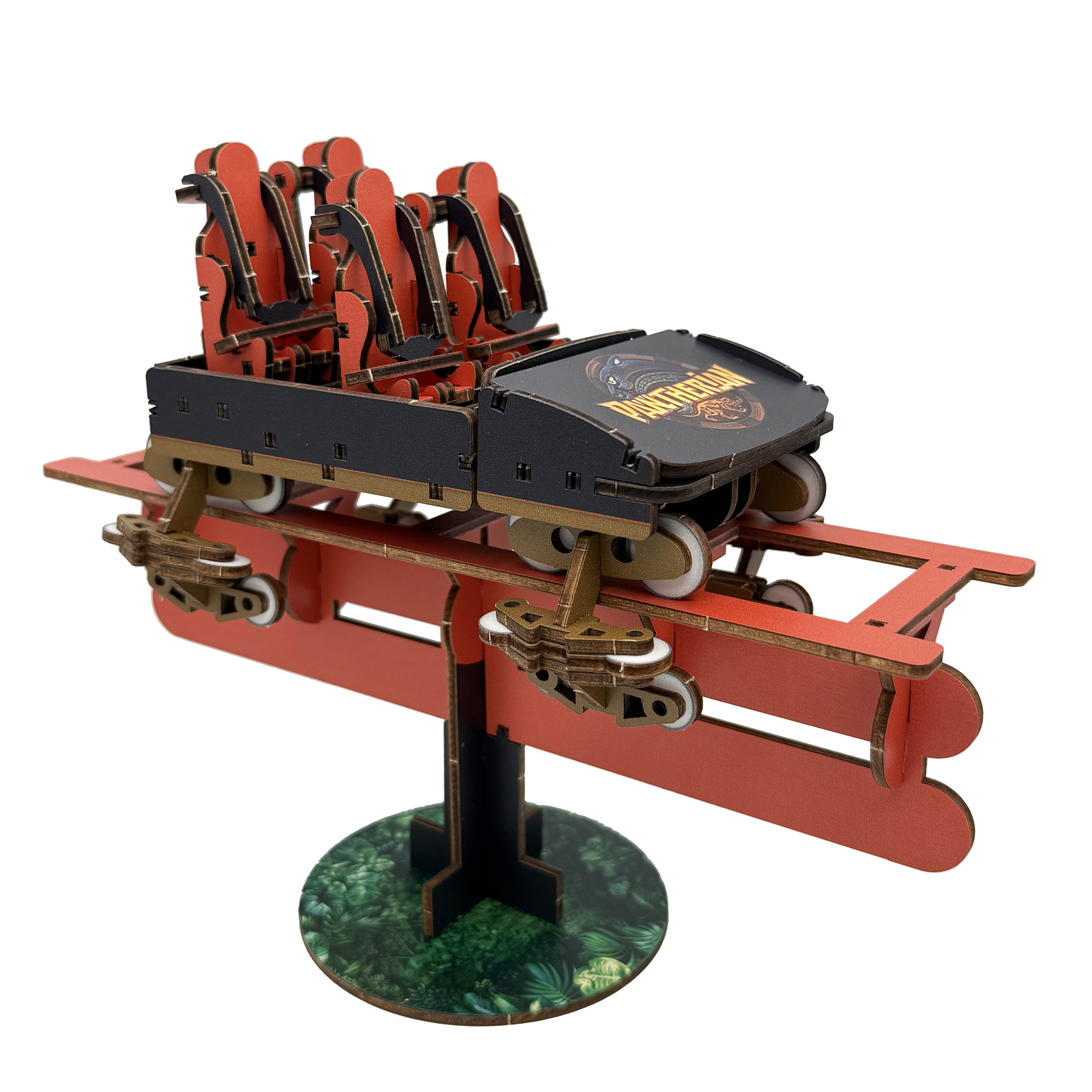 Kings Dominion Pantherian Color Cutout