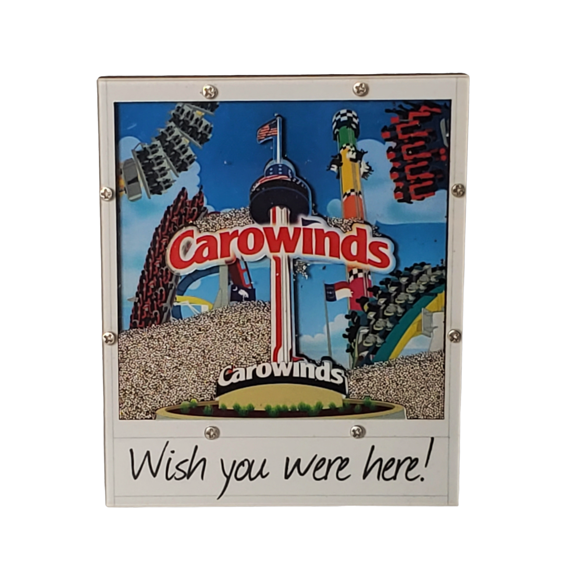 Carowinds Polaroid Magnet