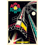 Cedar Point Power Tower Poster – FUN MERCHANDISE ONLINE SHOP