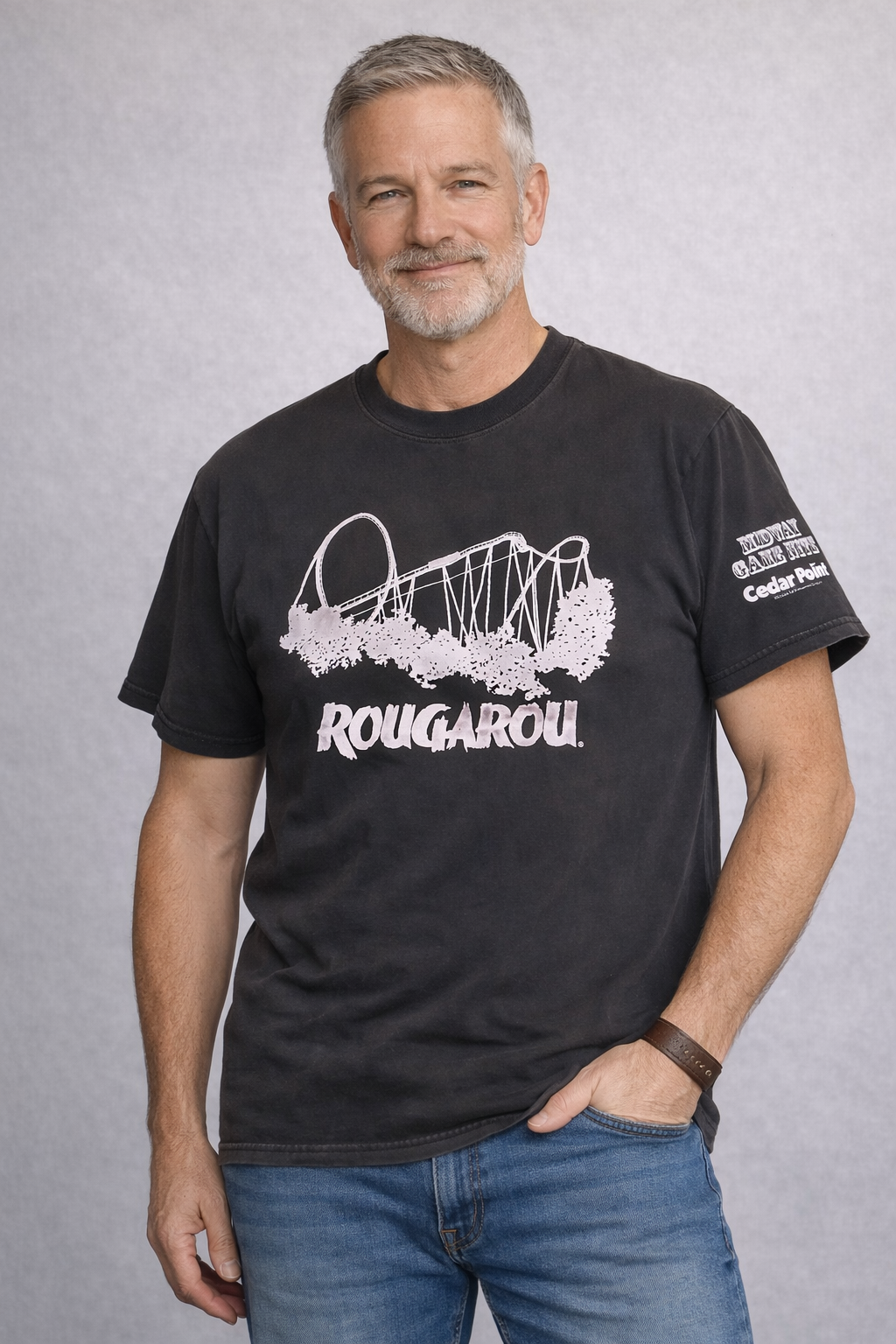 Cedar Point Midway Game Nite Rougarou Tee