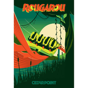 Cedar Point Limited Edition Rougarou Poster