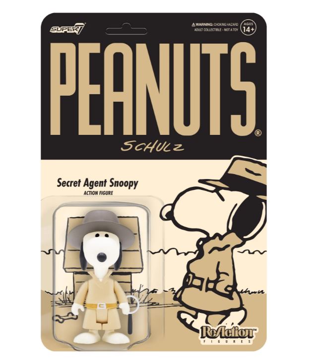 タカラトミー スヌーピー SECRET AGENT PEANUTS® Secret Agent Snoopy ReAction Figure – FUN MERCHANDISE