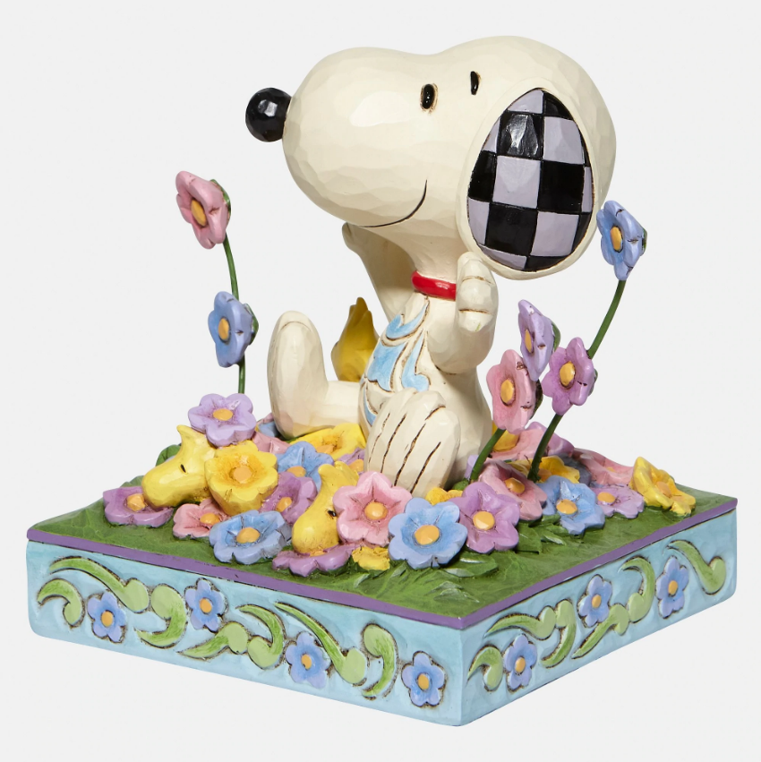 PEANUTS® by Jim Shore Enesco Snoopy Flowers Figurine