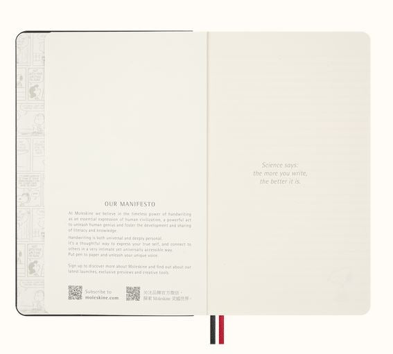 PEANUTS® Moleskine Snoopy Large Ruled Notebook